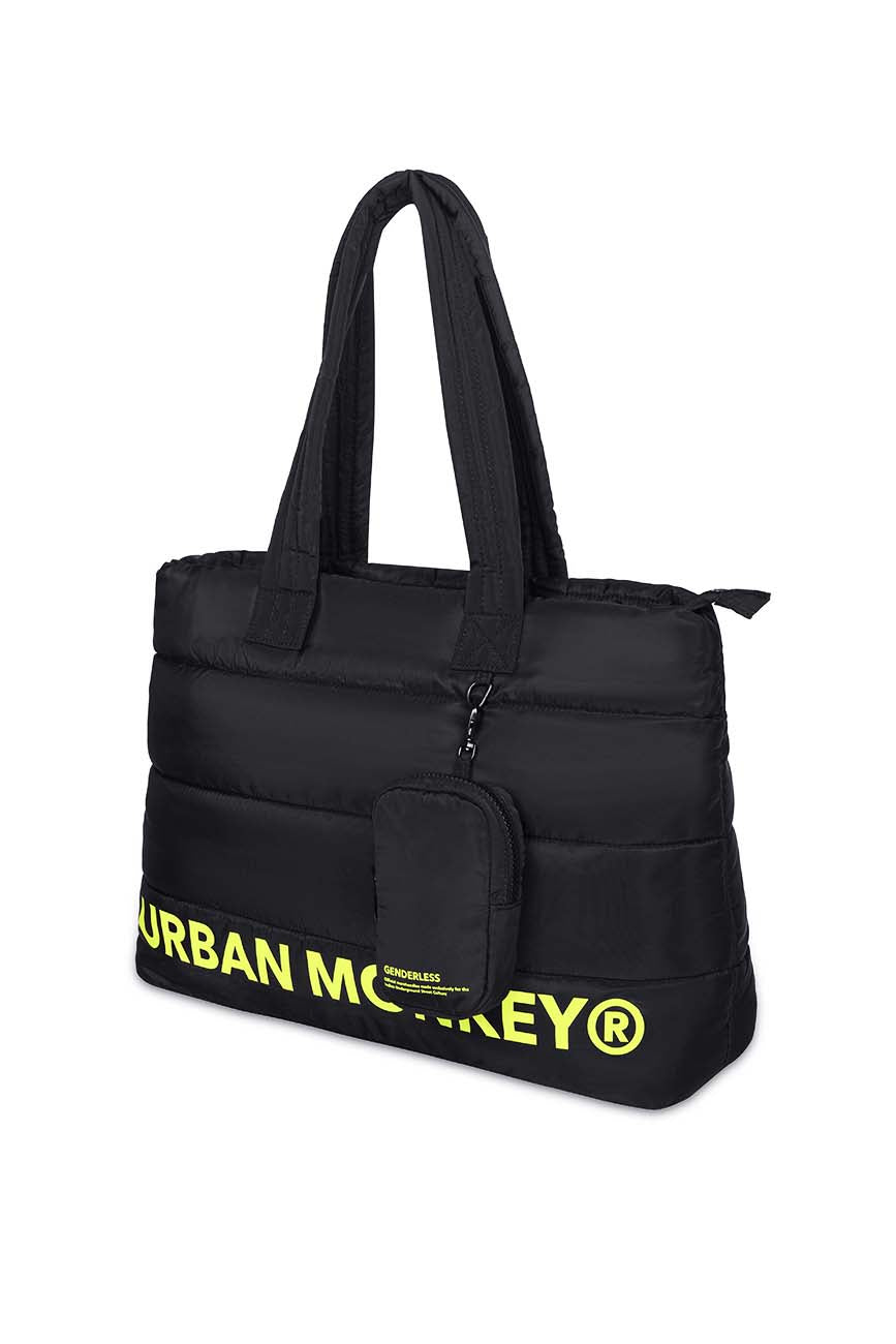 Puffer Shoulder Bag // Neon On Black Urban Monkey®