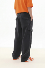 6 pocket unity cargo pants // grey Urban Monkey®