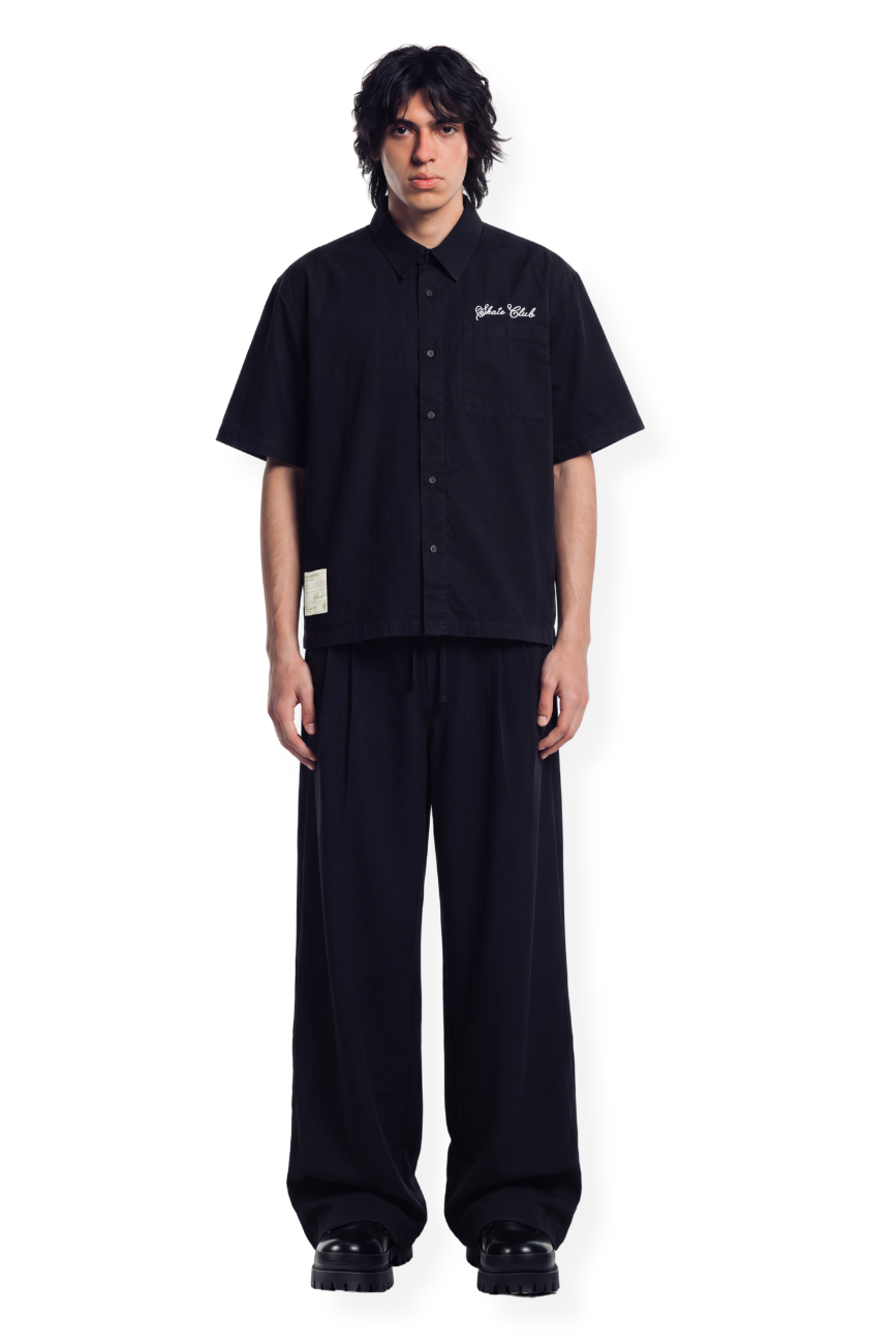 Le Classique Boxy Shirt // Black Urban Monkey®