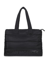 Puffer Shoulder Bag // Black On Black Urban Monkey®