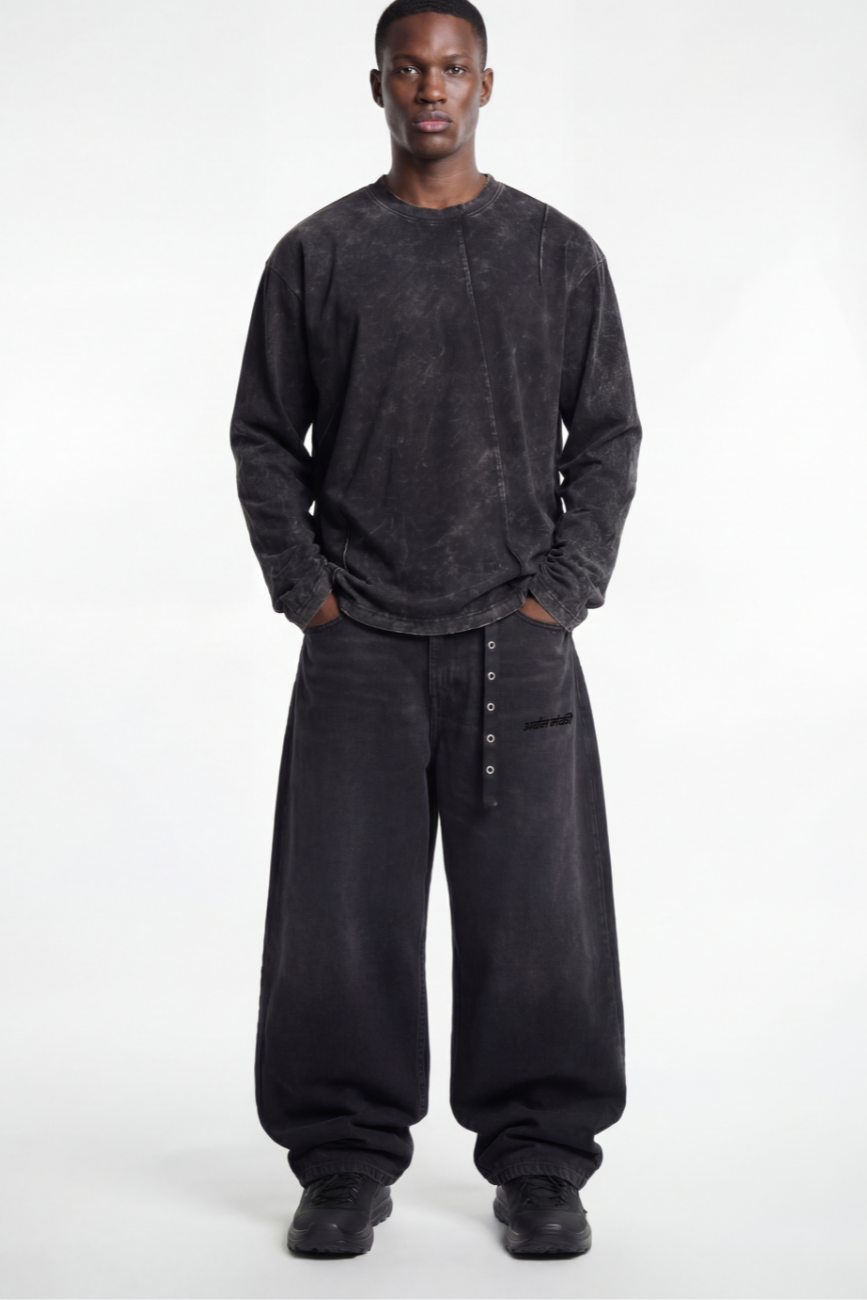 Graphite // Full Sleeve T-shirt Urban Monkey®