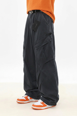 6 pocket unity cargo pants // grey Urban Monkey®