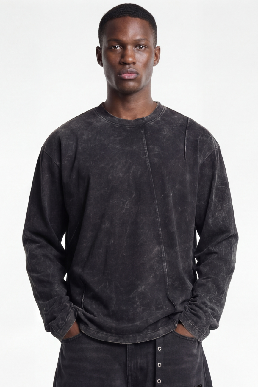 Graphite // Full Sleeve T-shirt Urban Monkey®
