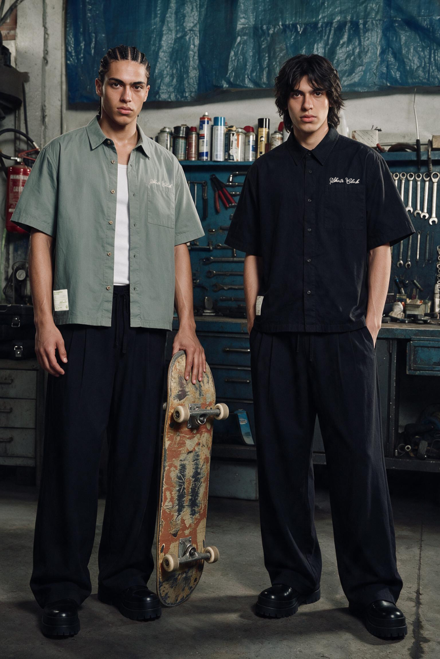 Le Classique Boxy Shirt // Sage Green Urban Monkey®