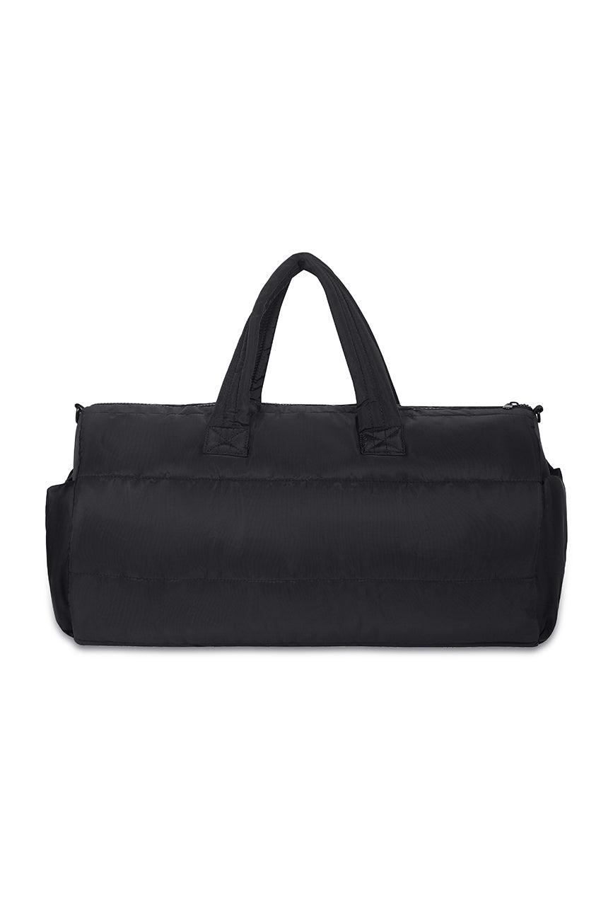 Puffer Duffle Bag // Black On Black Urban Monkey®