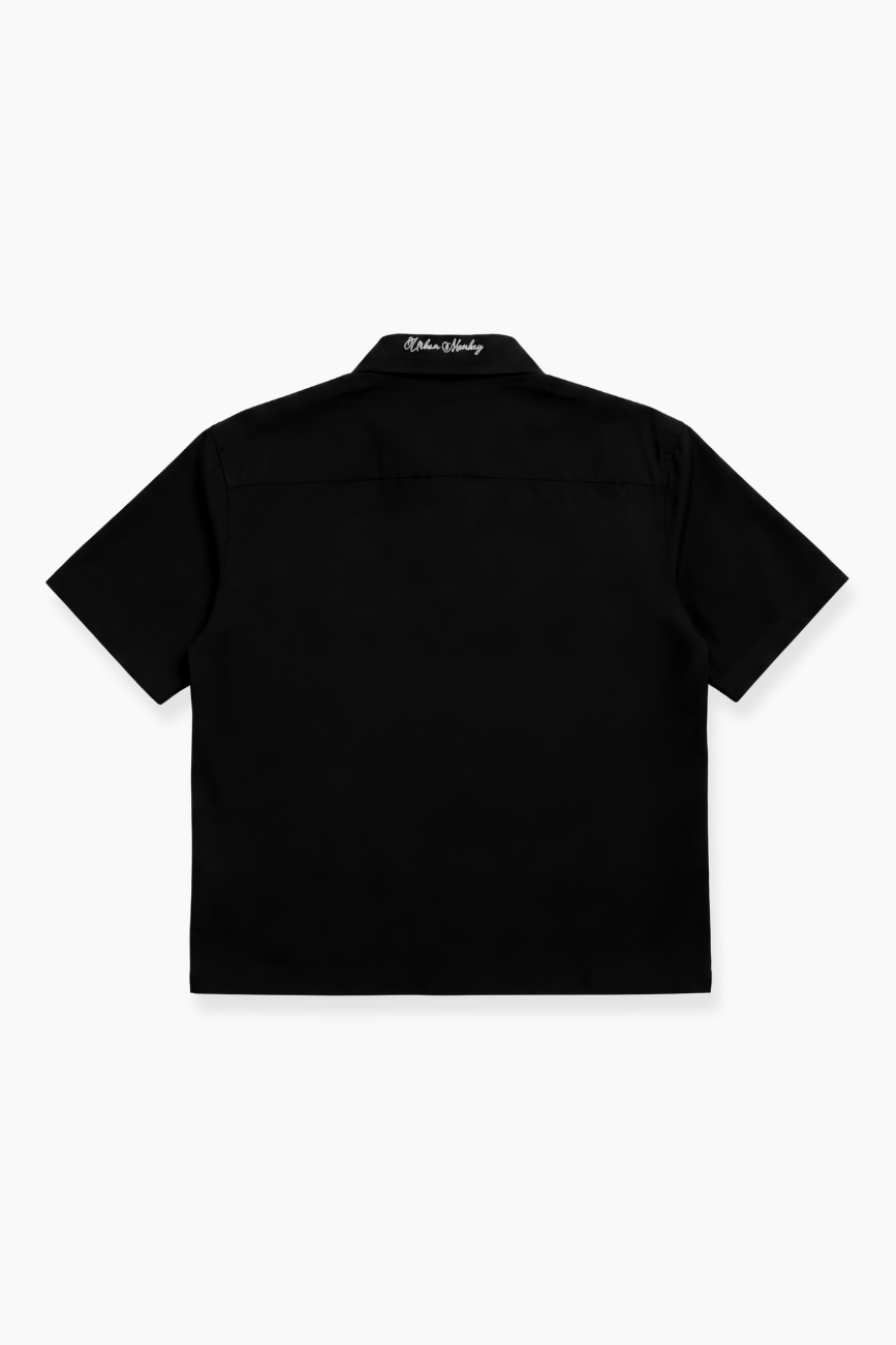 Le Classique Boxy Shirt // Black Urban Monkey®