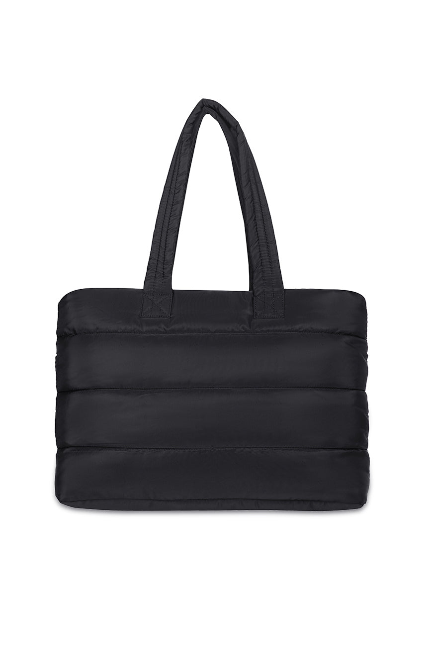 Puffer Shoulder Bag // Black On Black Urban Monkey®
