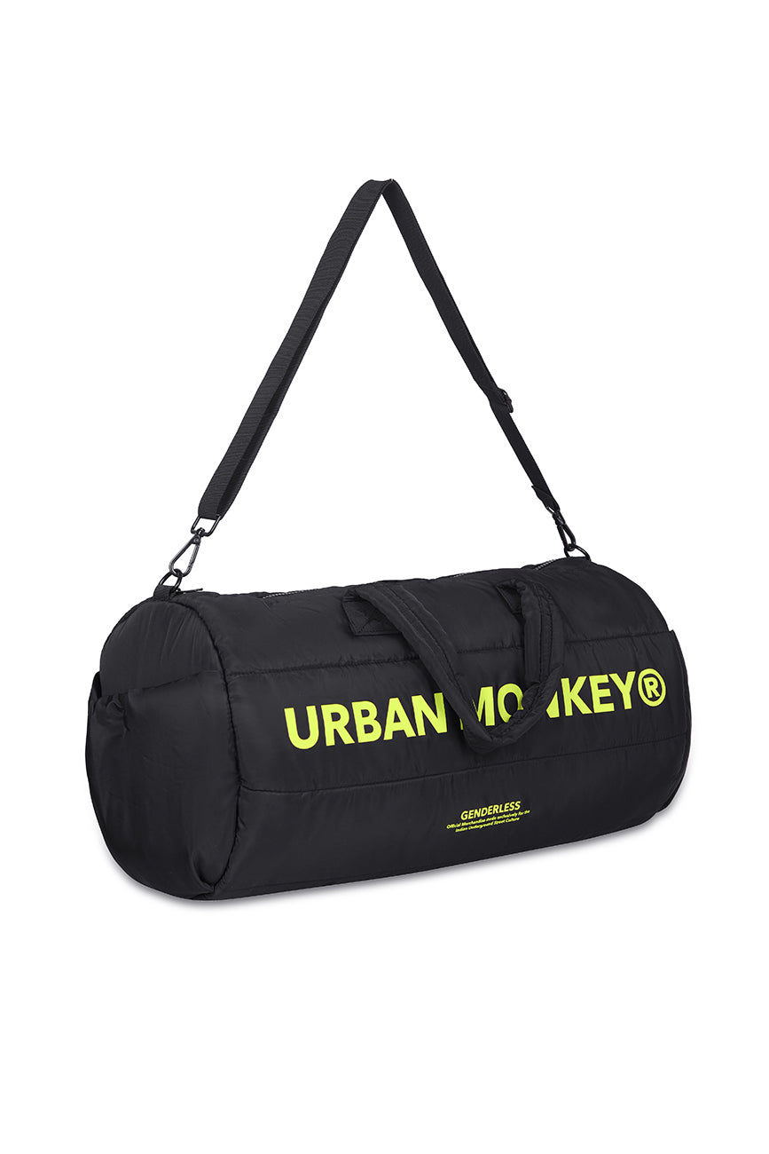 Pack of 2 Puffer bags // Neon On Black Urban Monkey®