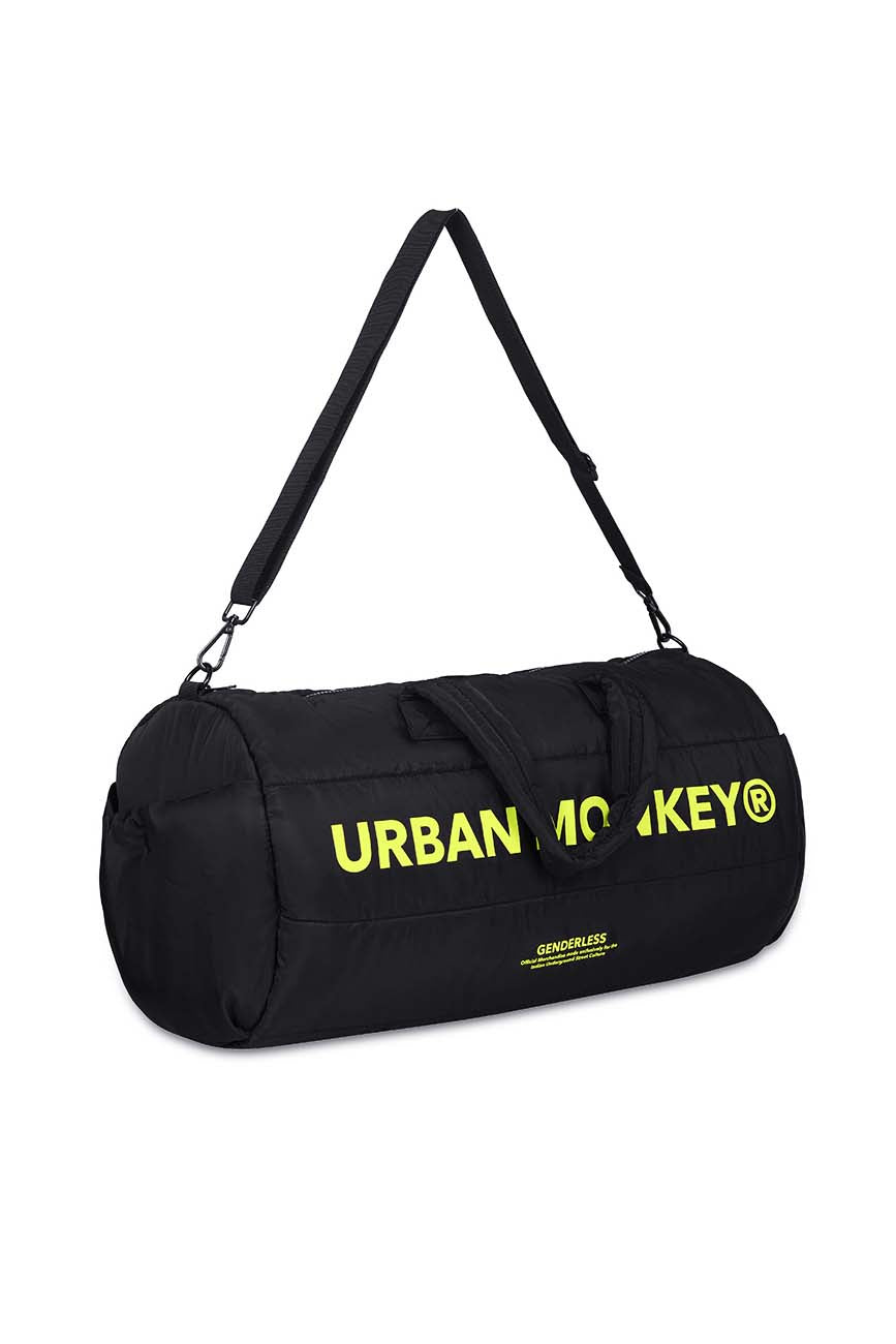 Puffer Duffle Bag // Neon On Black Urban Monkey®