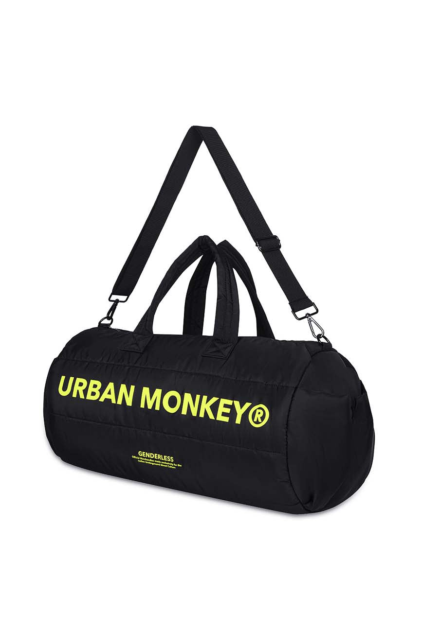 Puffer Duffle Bag // Neon On Black Urban Monkey®