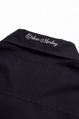Le Classique Boxy Shirt // Black Urban Monkey®