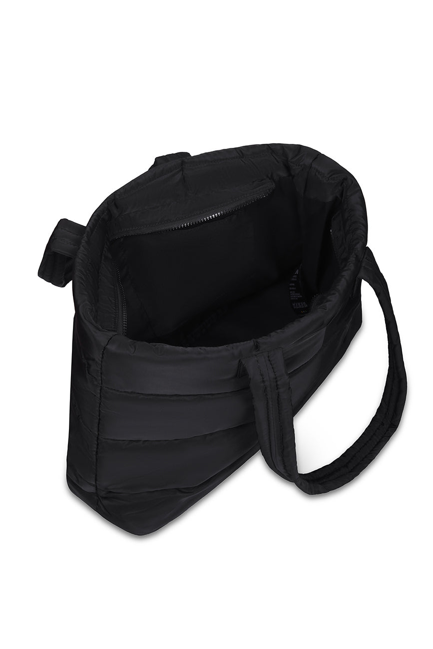 Puffer Shoulder Bag // Black On Black Urban Monkey®