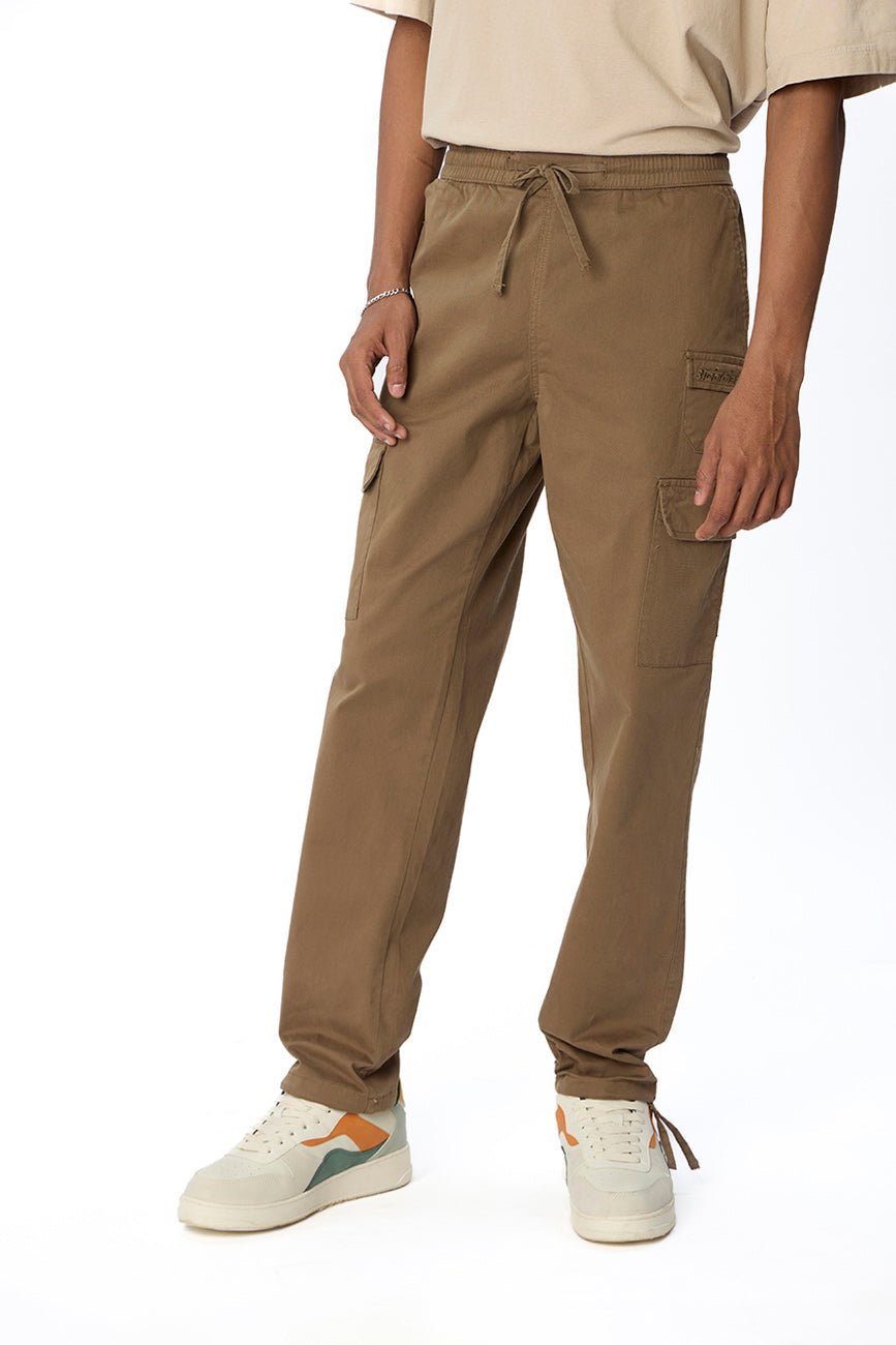 9 Pocket Cargo Pants // Khaki - Urban Monkey® - UM24A_CRG_002_S/28