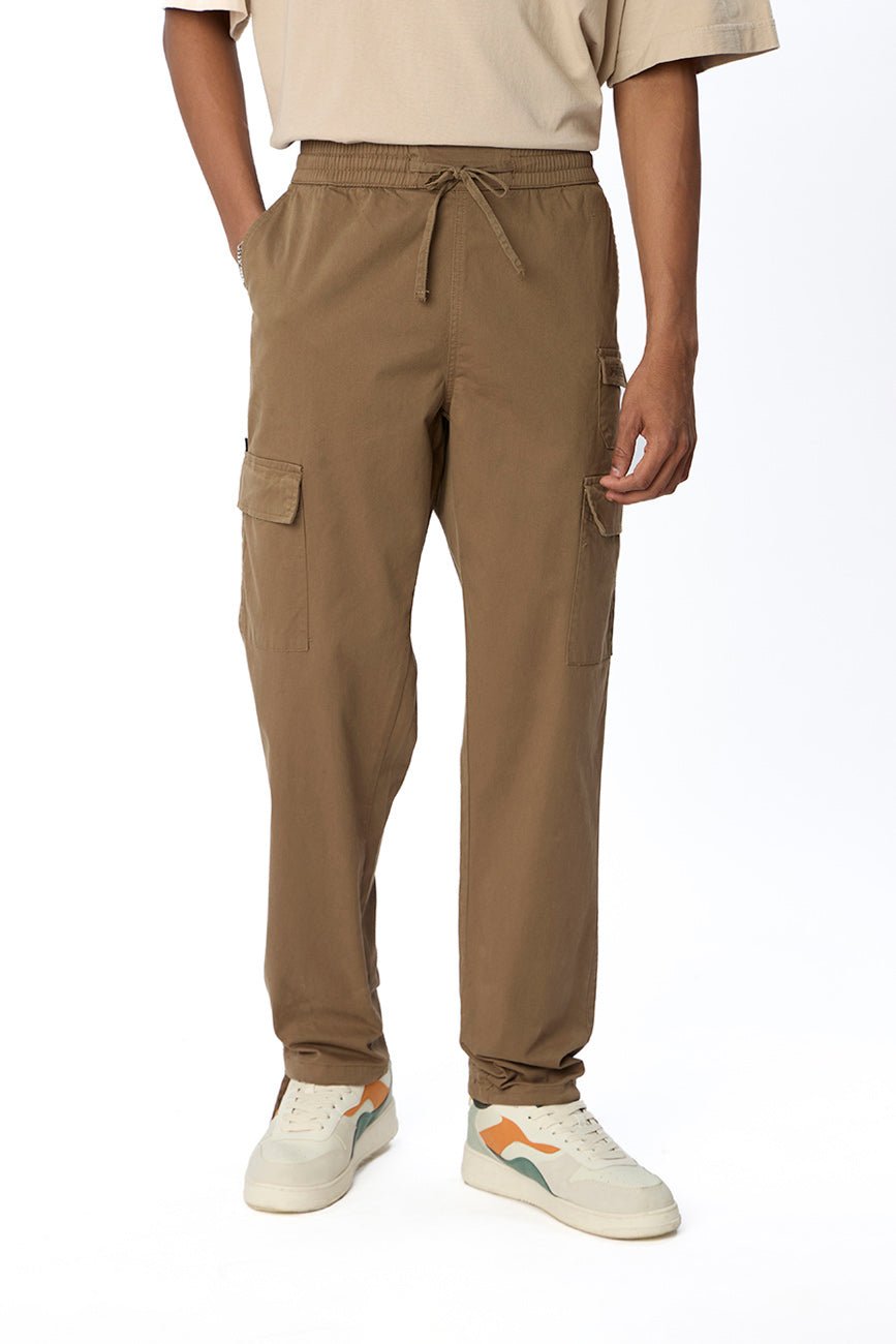 9 Pocket Cargo Pants // Khaki - Urban Monkey® - UM24A_CRG_002_S/28