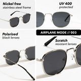 Airplane Mode // 003 - Urban Monkey® - KD9068_Silver