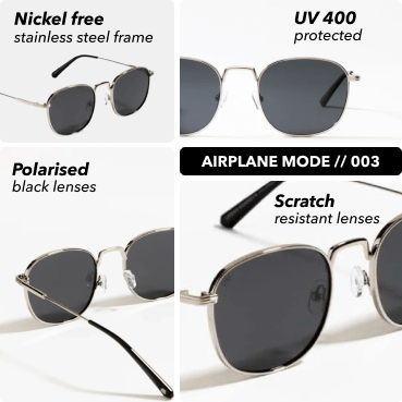 Airplane Mode // 003 - Urban Monkey® - KD9068_Silver