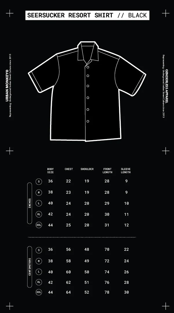 Size Chart Mobile Image