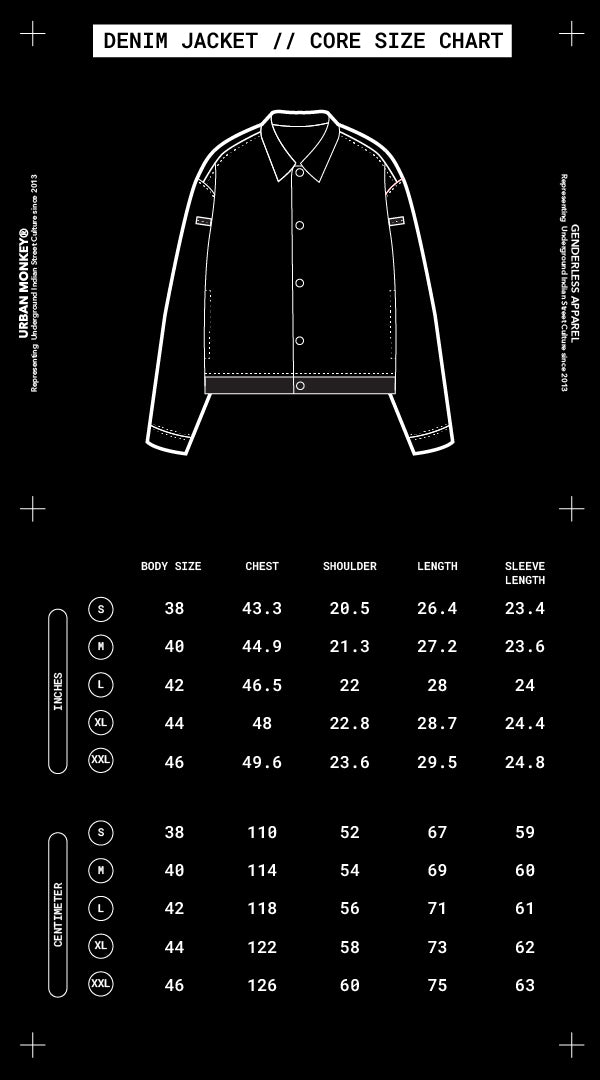 Size Chart Mobile Image