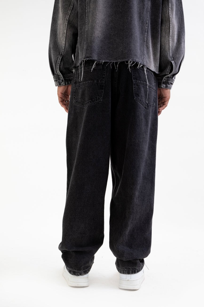 90’s Skater Jeans // Black - Urban Monkey® - UM24A_DE_008_S