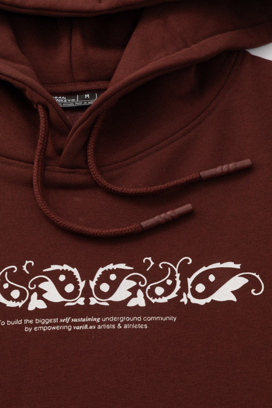 Umsb Paisley Hoodie Urban Monkey®