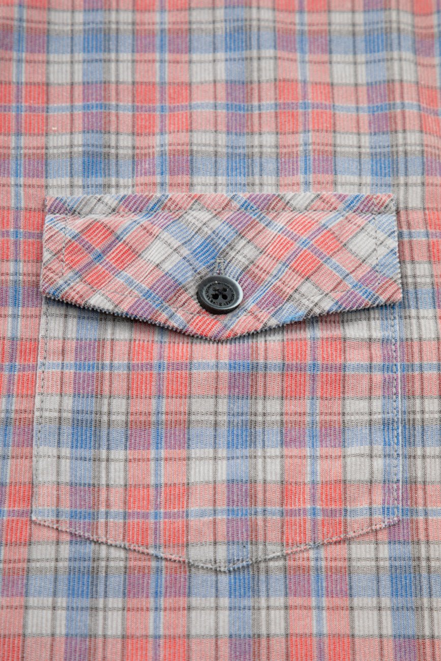 Check Corduroy Shirt 006 // regular fit - Urban Monkey® - UM24_SH_001H_S
