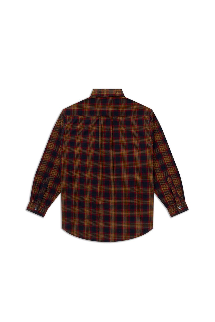 Check Corduroy Shirt 007 // regular fit - Urban Monkey® - UM24_SH_001G_S