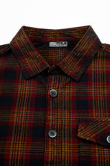 Check Corduroy Shirt 007 // regular fit - Urban Monkey® - UM24_SH_001G_S