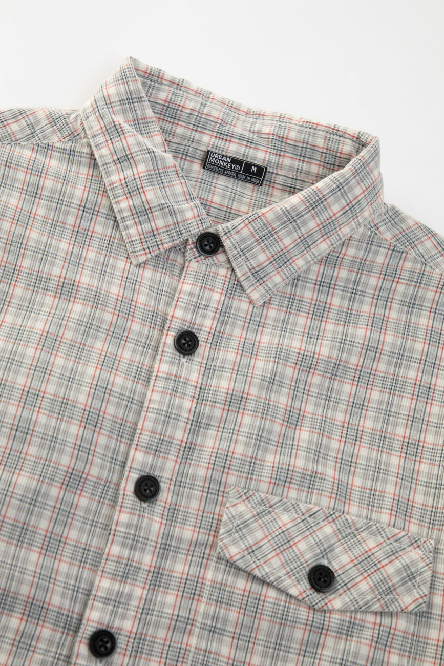 Check Corduroy Shirt 010 // regular fit Urban Monkey®