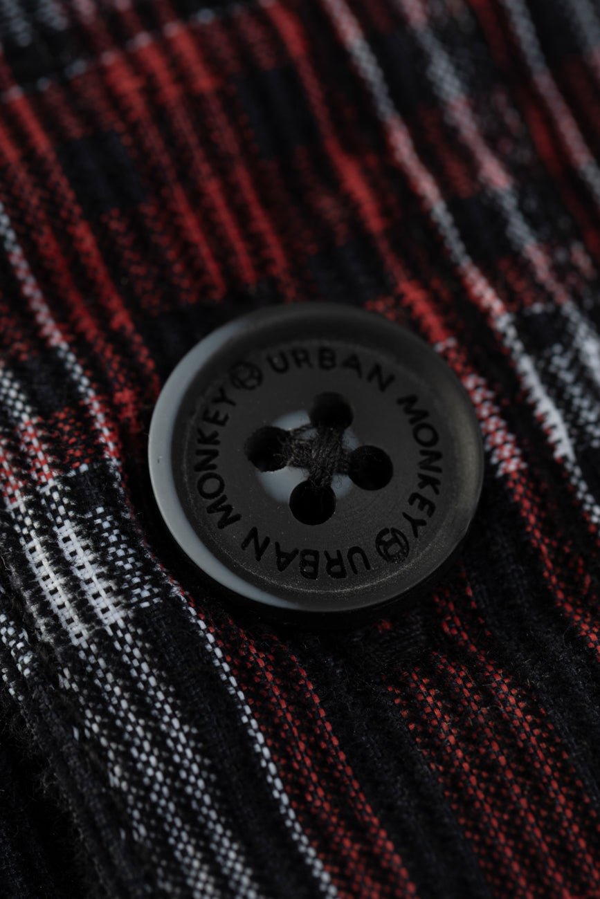 Check Corduroy Shirt 011 // regular fit Urban Monkey®