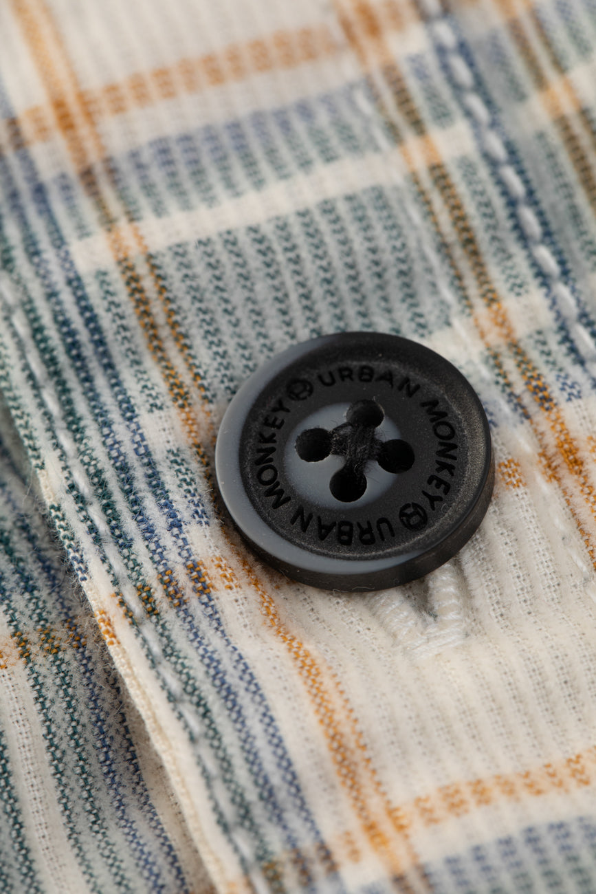 Check Corduroy Shirt 012 // regular fit Urban Monkey®