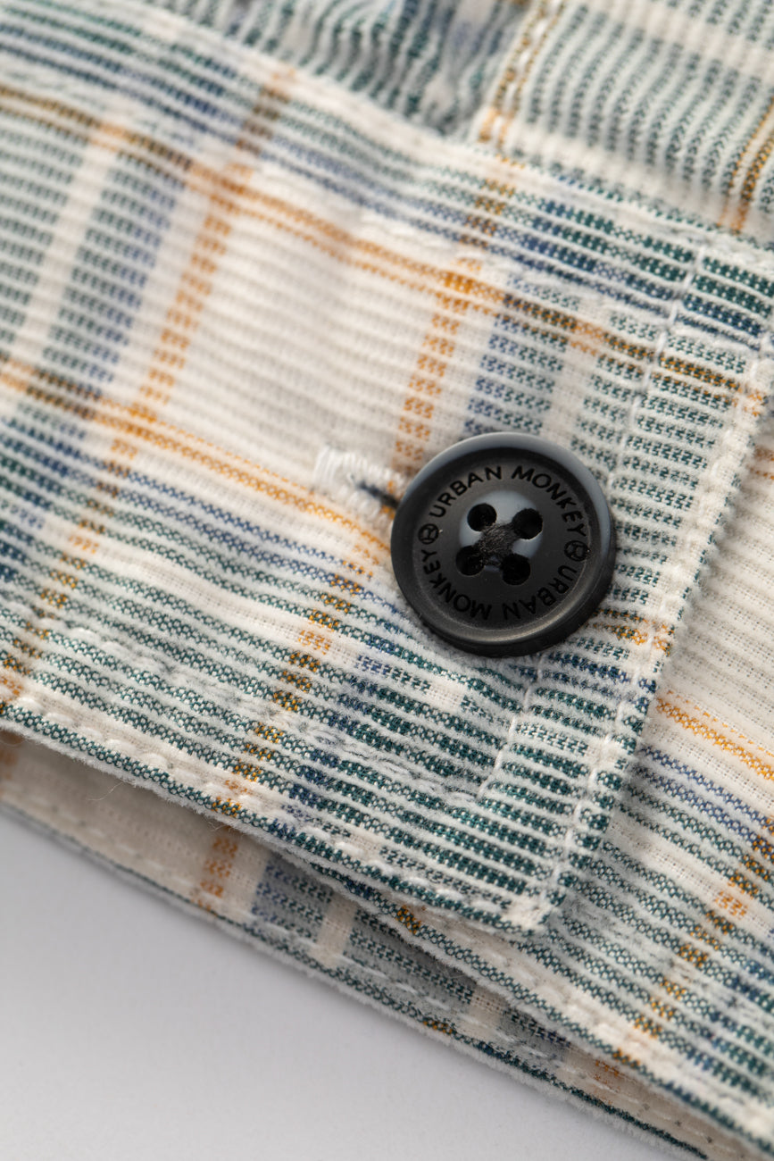 Check Corduroy Shirt 012 // regular fit Urban Monkey®