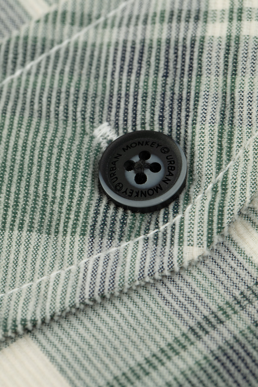 Check Corduroy Shirt 013 // regular fit Urban Monkey®
