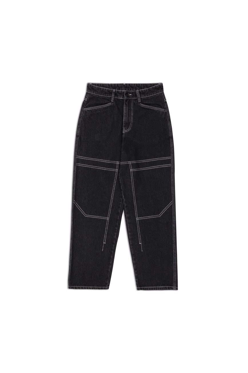 Men's Hip Hop Baggy Loose Fit Jeans Pants Skateboard Denim Trousers Wide  Leg New | eBay