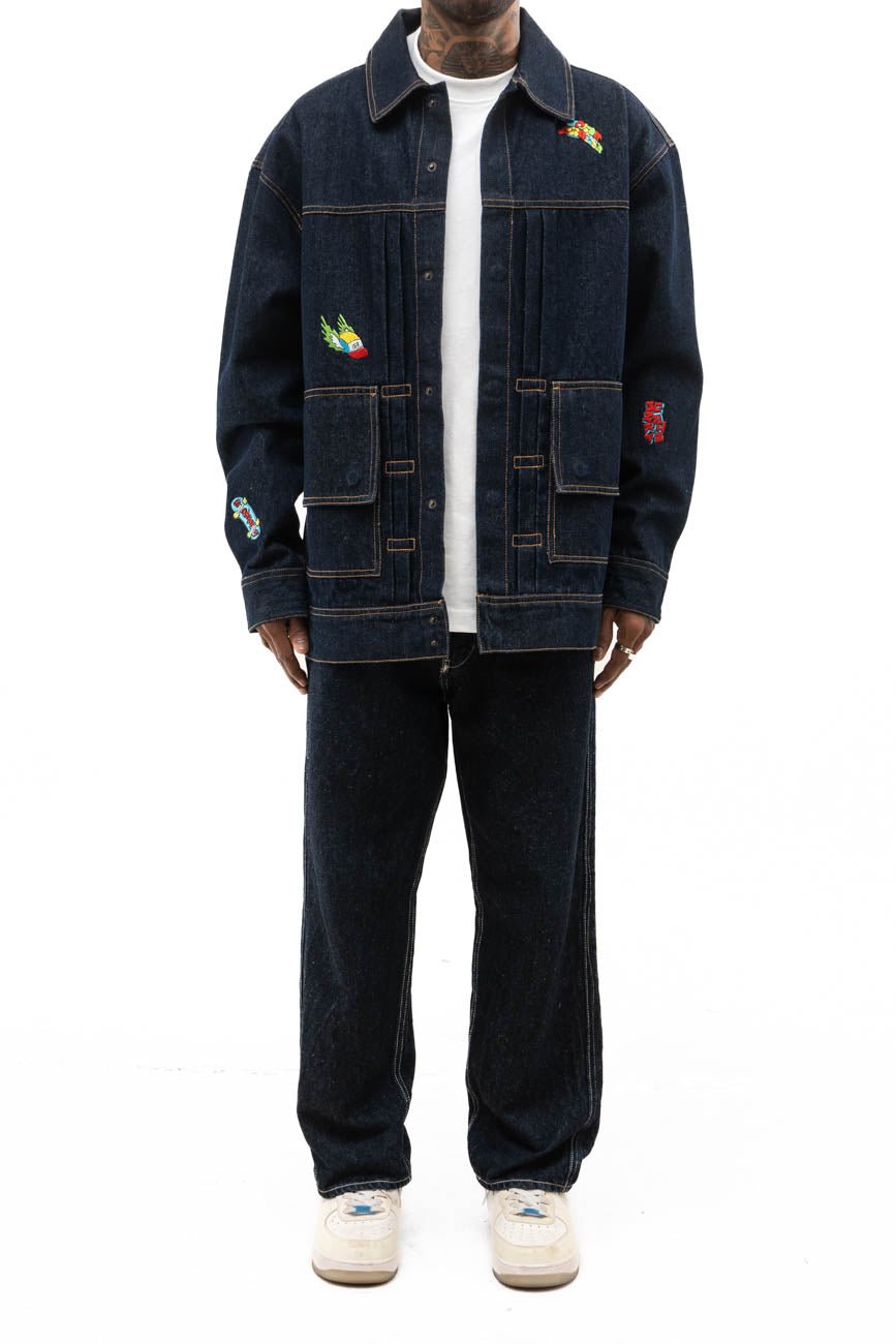 Denim Jacket // 001 - Urban Monkey® - UM23A_JKW_007_S