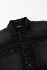 Denim Short Sleeves Shirt Urban Monkey®