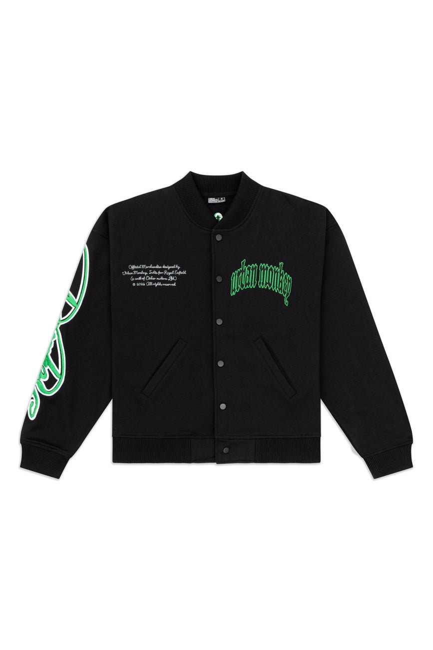 Emperor Varsity Jacket_Royal Enfield x Urban Monkey - Urban Monkey® - UM24A_RE_JK4_XS
