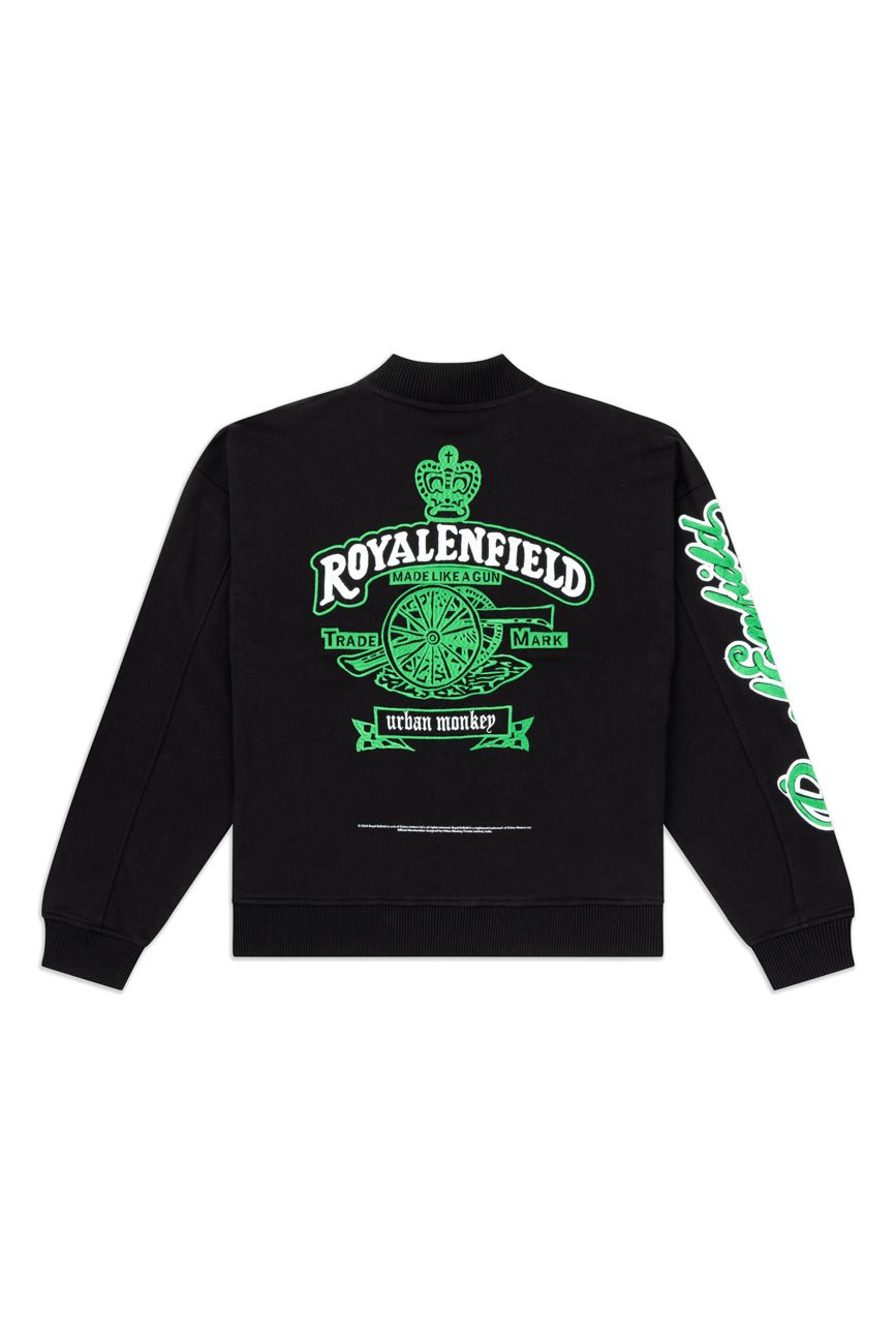 Emperor Varsity Jacket_Royal Enfield x Urban Monkey - Urban Monkey® - UM24A_RE_JK4_XS