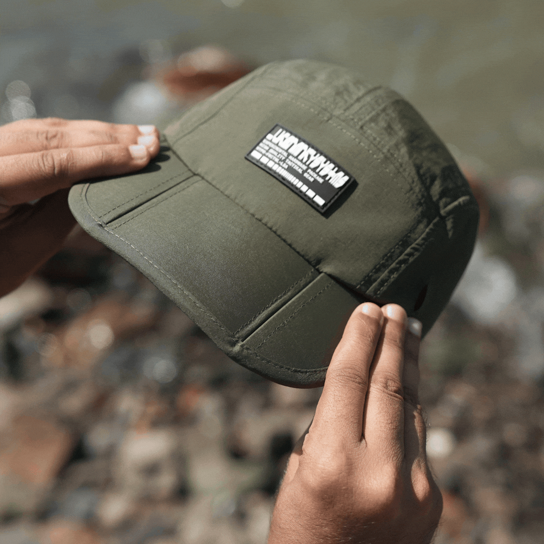 Foldable Camper Cap // Olive Urban Monkey®