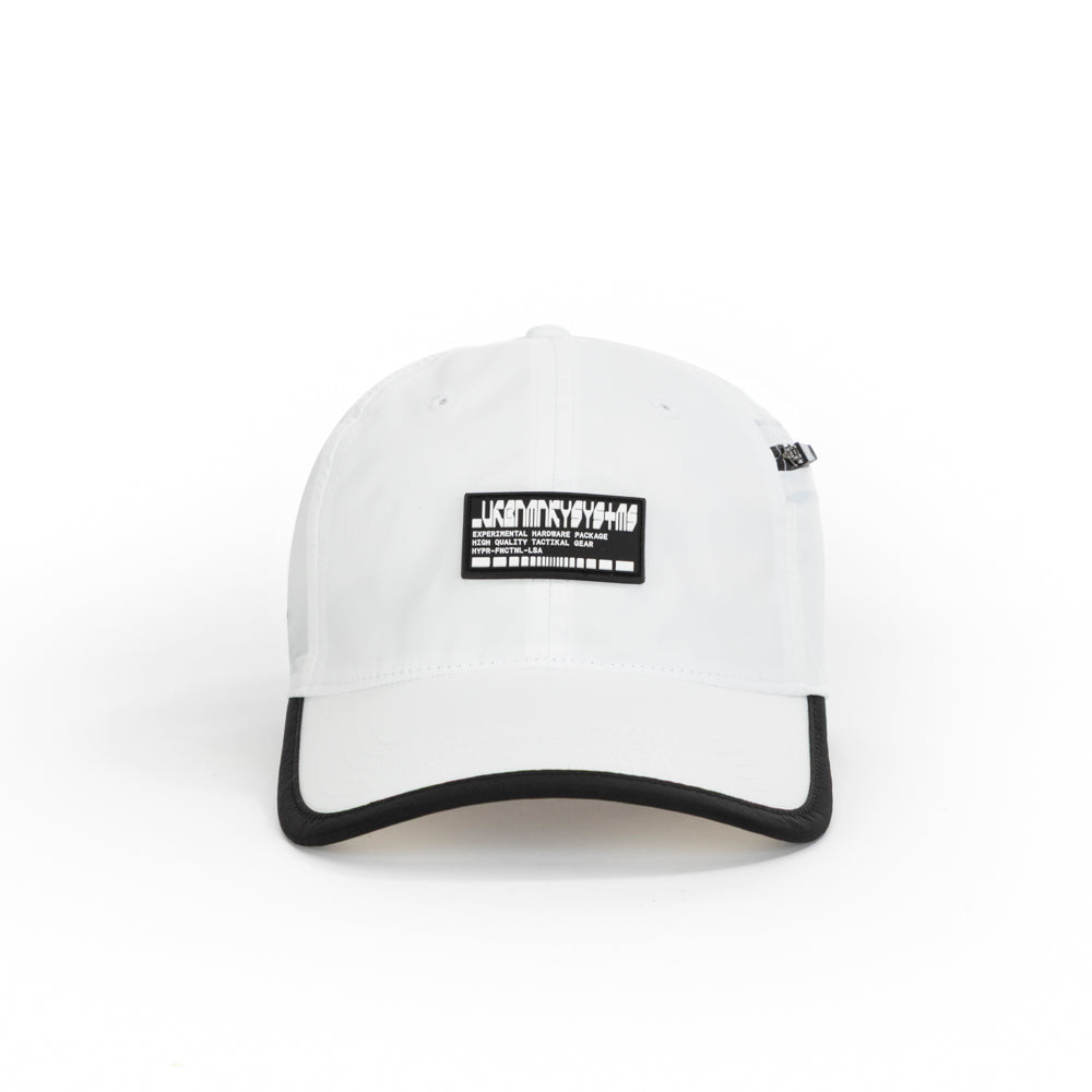 Foldable outdoor cap with pocket // white Urban Monkey®