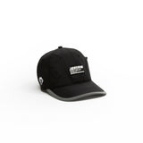 Foldable Outdoor Cap with Pocket // Black Urban Monkey®