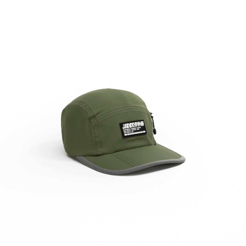 Foldable Outdoor Cap with Pocket // Olive Urban Monkey®
