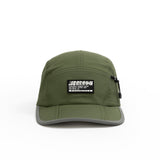 Foldable Outdoor Cap with Pocket // Olive Urban Monkey®