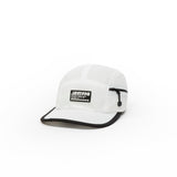 Foldable Outdoor Cap with Pocket // White Urban Monkey®