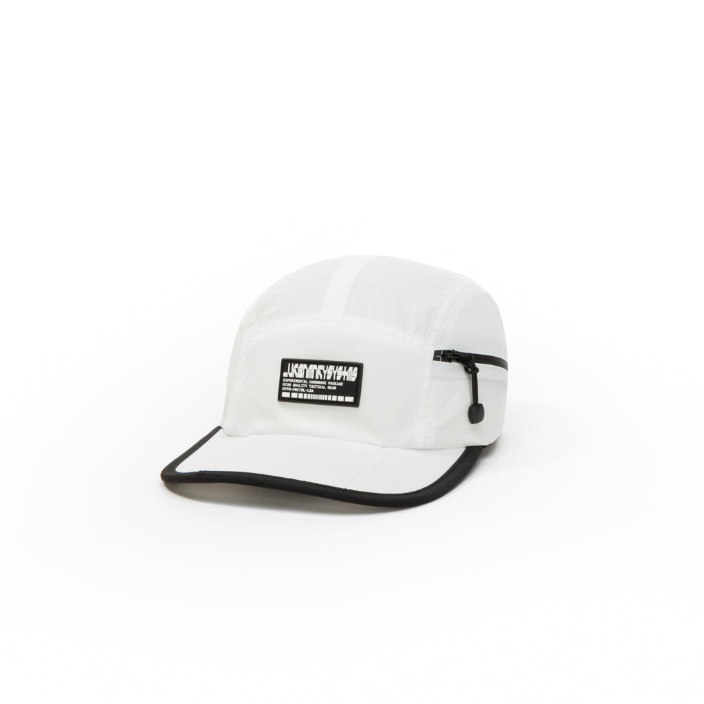 Foldable Outdoor Cap with Pocket // White Urban Monkey®