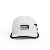 Foldable Outdoor Cap with Pocket // White Urban Monkey®