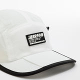 Foldable Outdoor Cap with Pocket // White Urban Monkey®