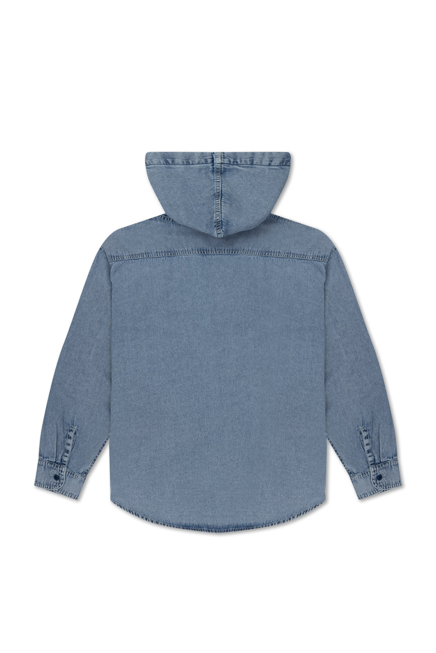 Hooded Denim Shirt Urban Monkey®