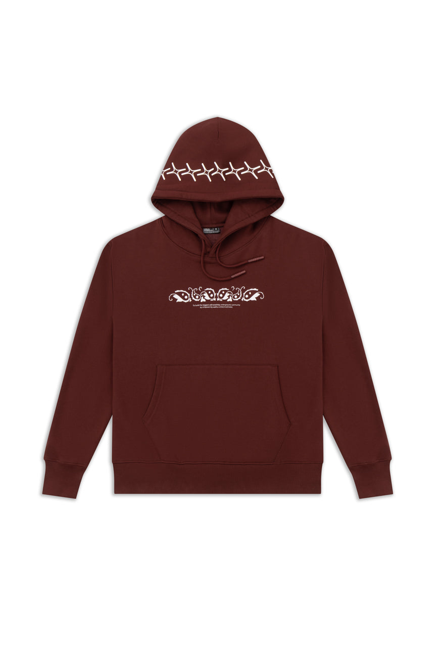 Umsb Paisley Hoodie Urban Monkey®