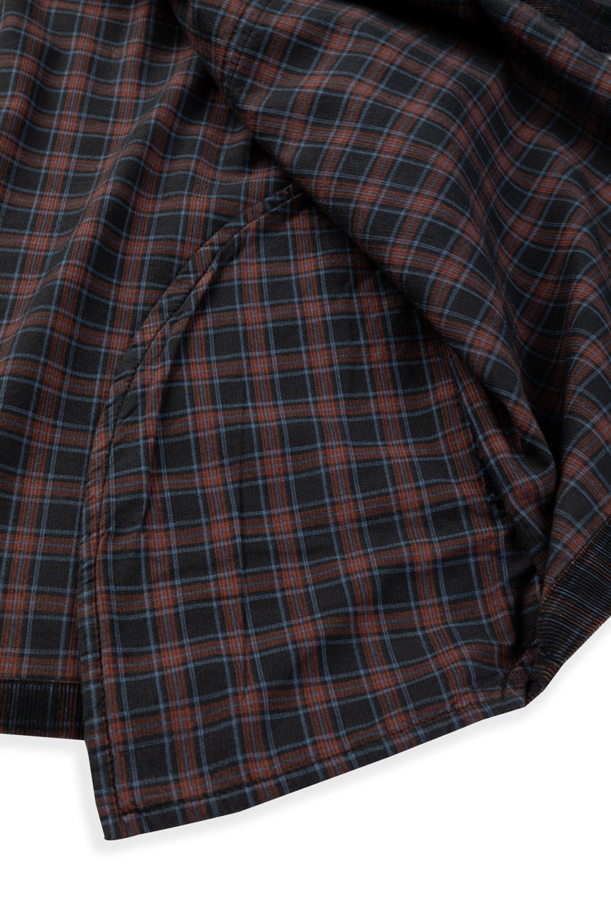 Check Corduroy Shirt 001 // oversized - Urban Monkey® - UM23A_SH_001D_XS/S