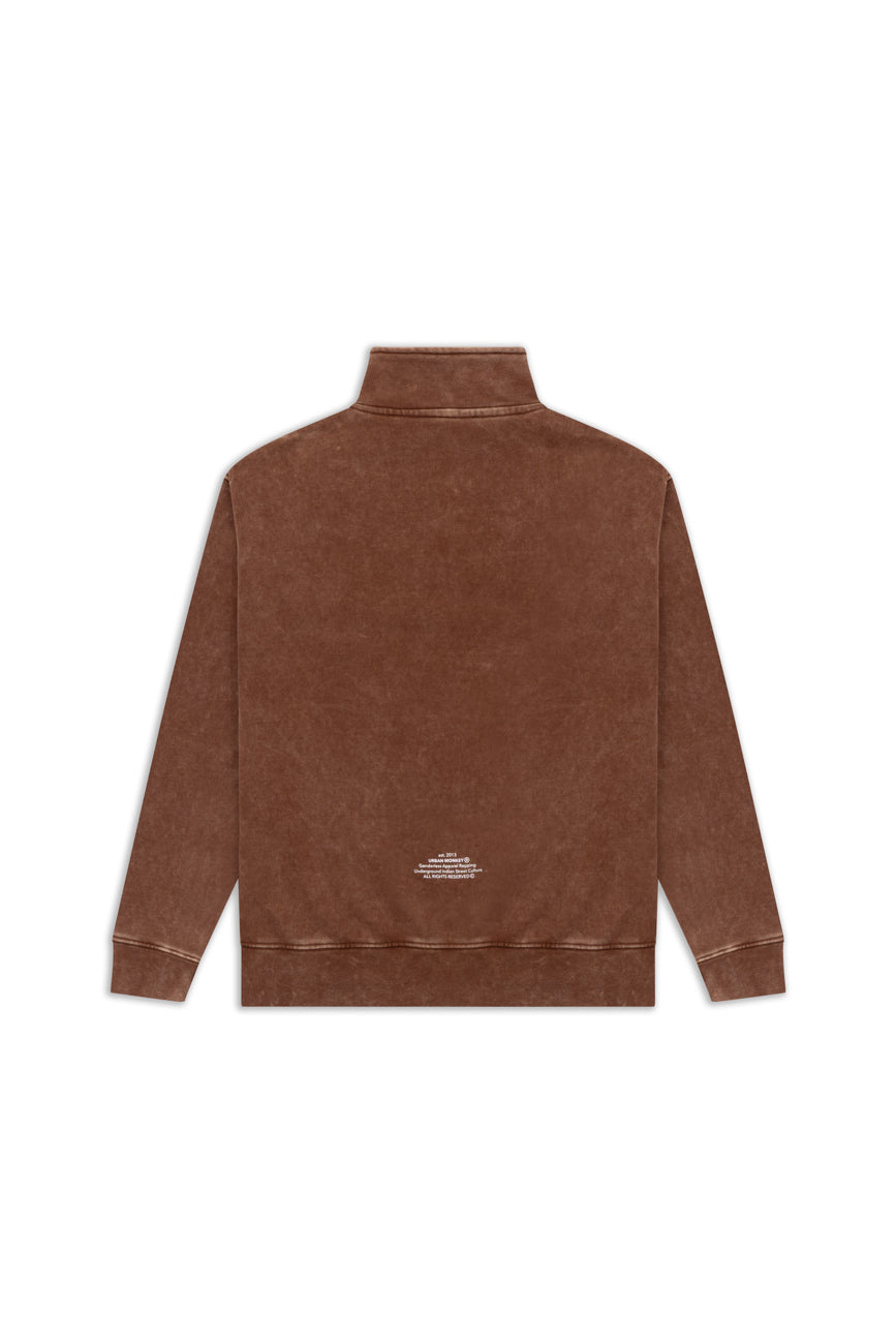 Old Money Sweatshirt // Mocha Urban Monkey®